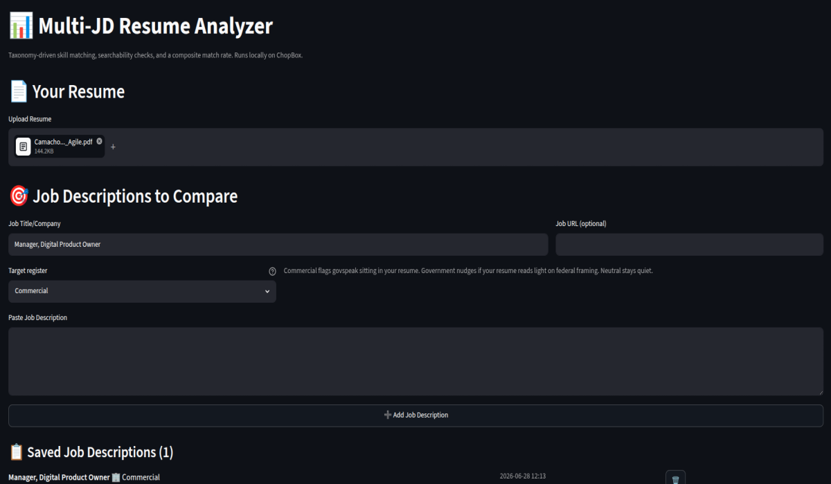 ATS Resume Matcher